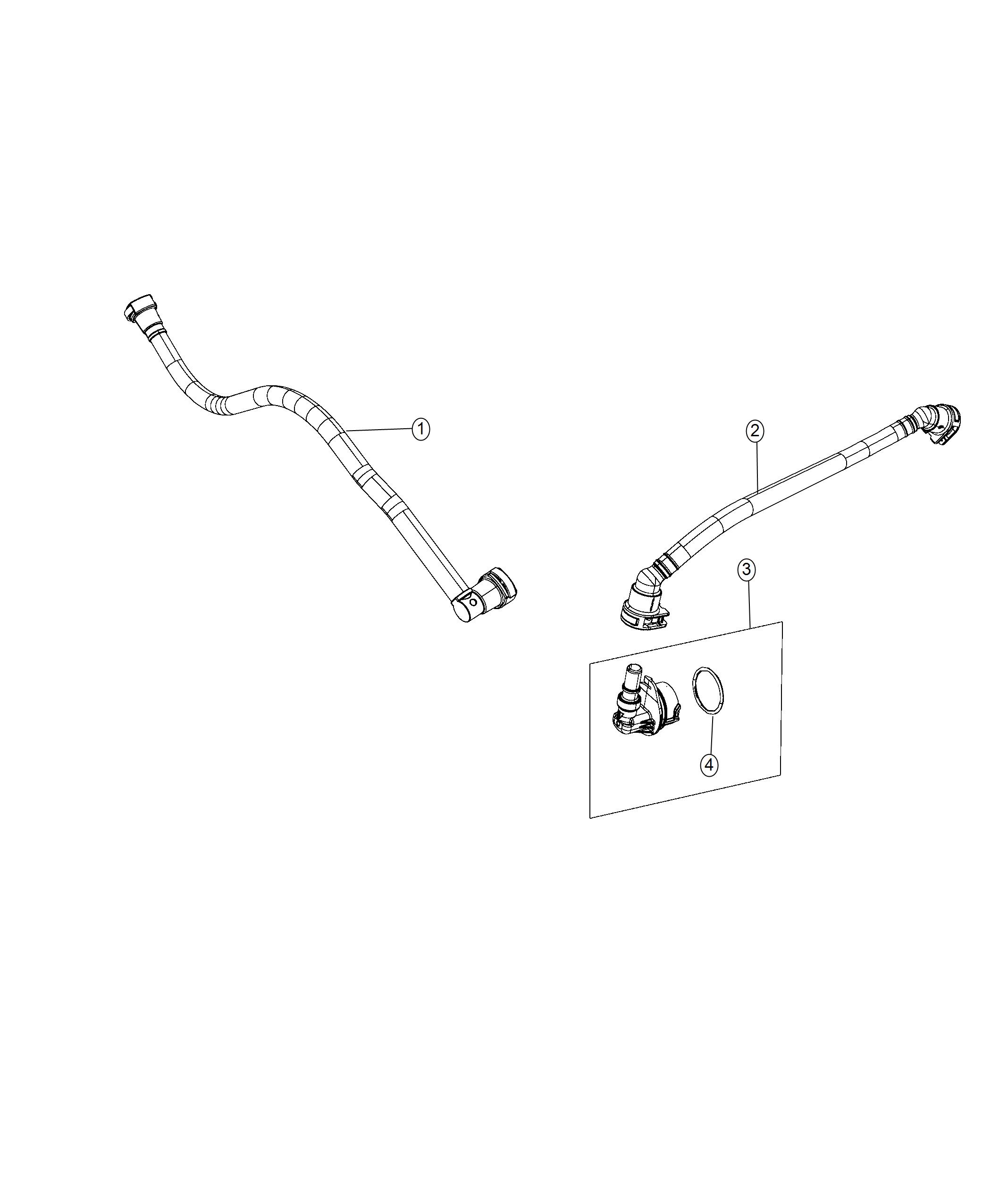 Diagram Crankcase Ventilation 3.6L. for your Chrysler