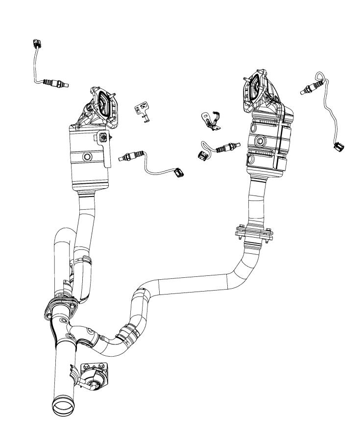 Sensors, Oxygen, [3.6L V6 24V VVT Engine Upg I w/ESS]. Diagram