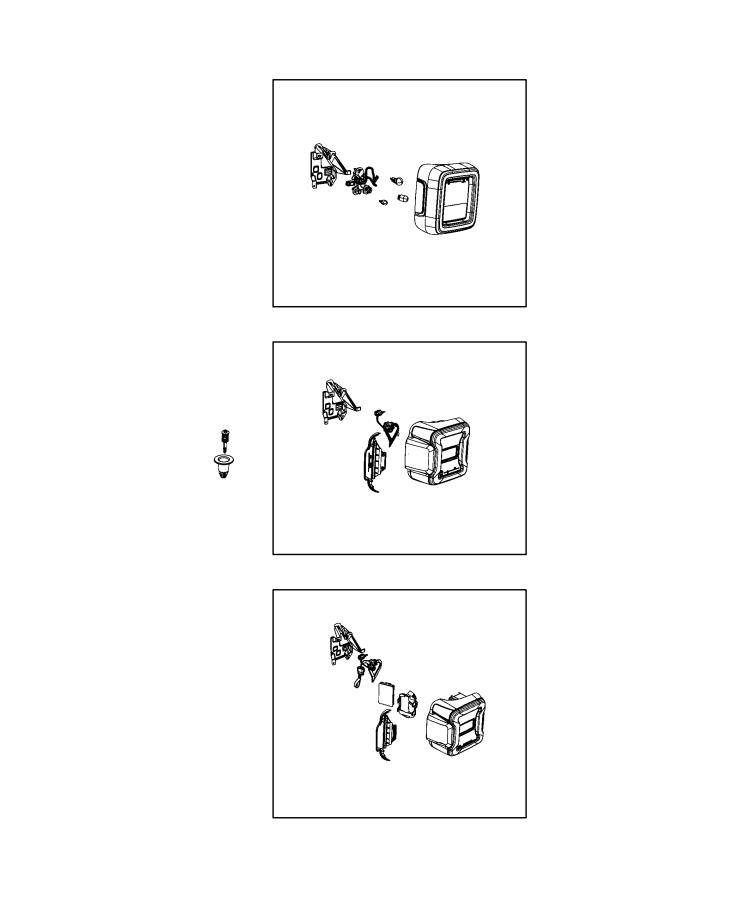 Lamps, Rear, Tail Lamp, Export. Diagram