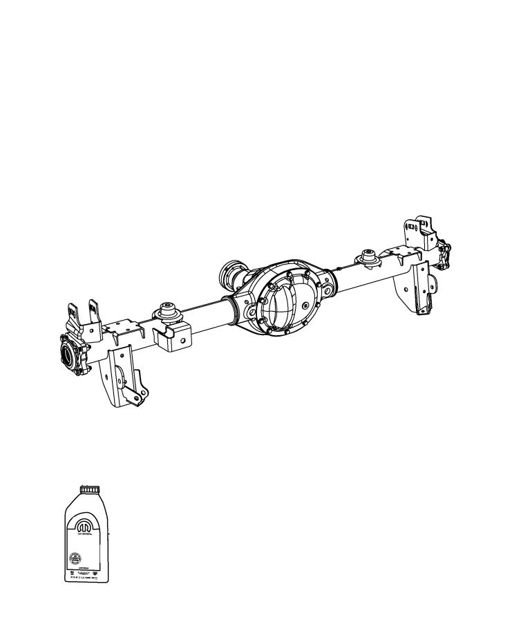 Diagram Axle Assembly. for your 2007 Dodge Dakota   