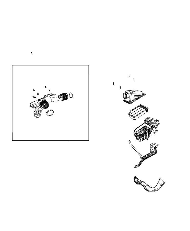 Diagram Air Cleaner 3.6L [3.6L V6 24V VVT ENGINE UPG I W/ESS] [3.6L V6 24V VVT Engine Upg I W/BSG]. for your Jeep Wrangler  