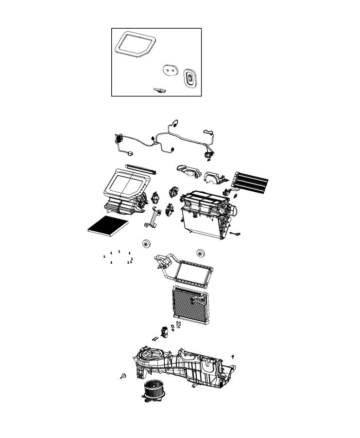 Diagram HVAC [Headlamp Off Time Delay]. for your Jeep Wrangler  