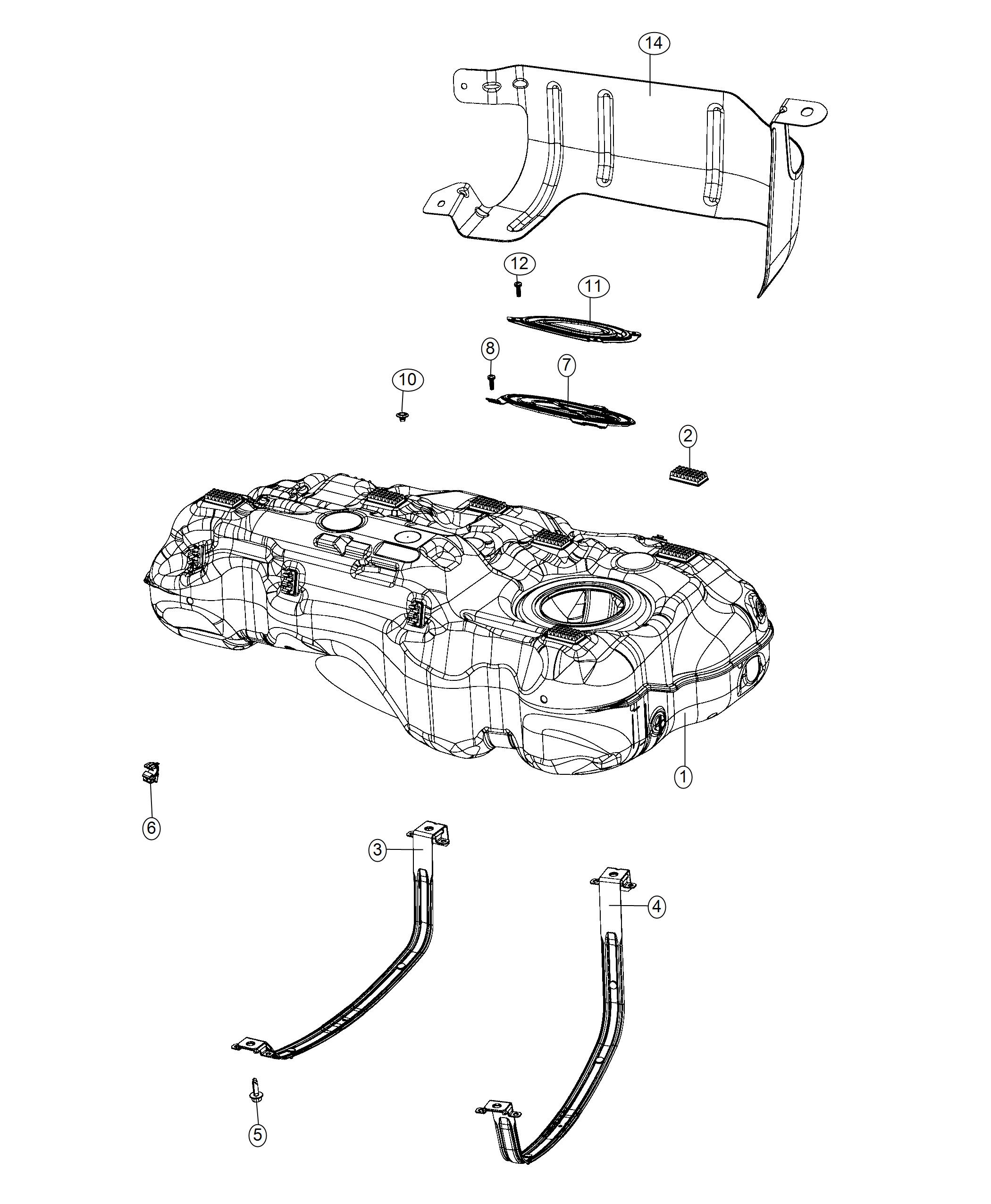 Fuel Tank. Diagram