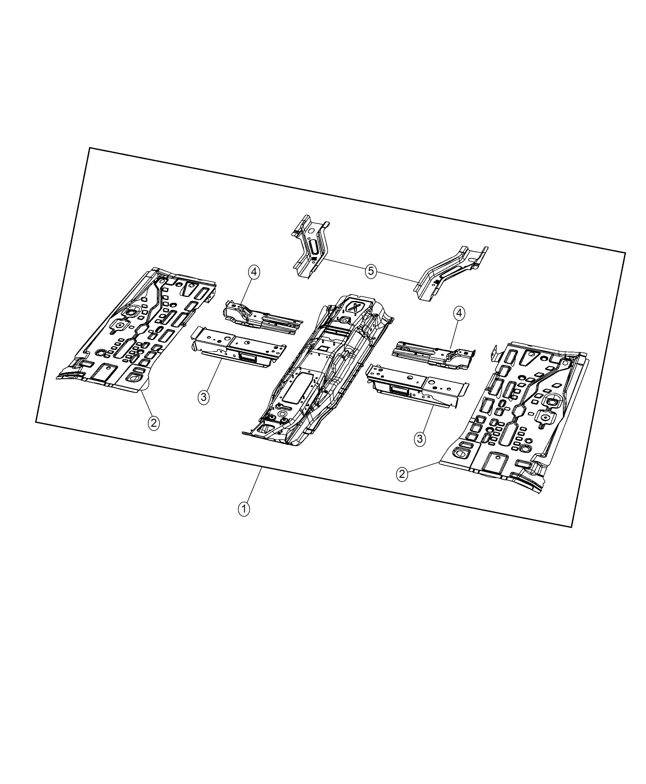 Front Floor Pan. Diagram