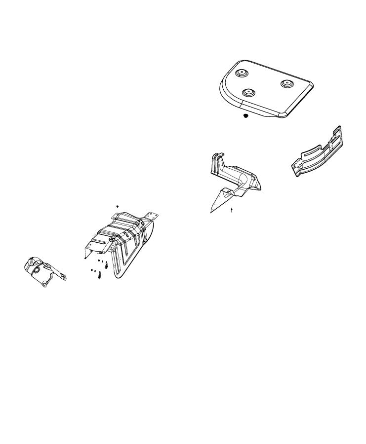 Diagram Exhaust System Heat Shields. for your Chrysler 300  M