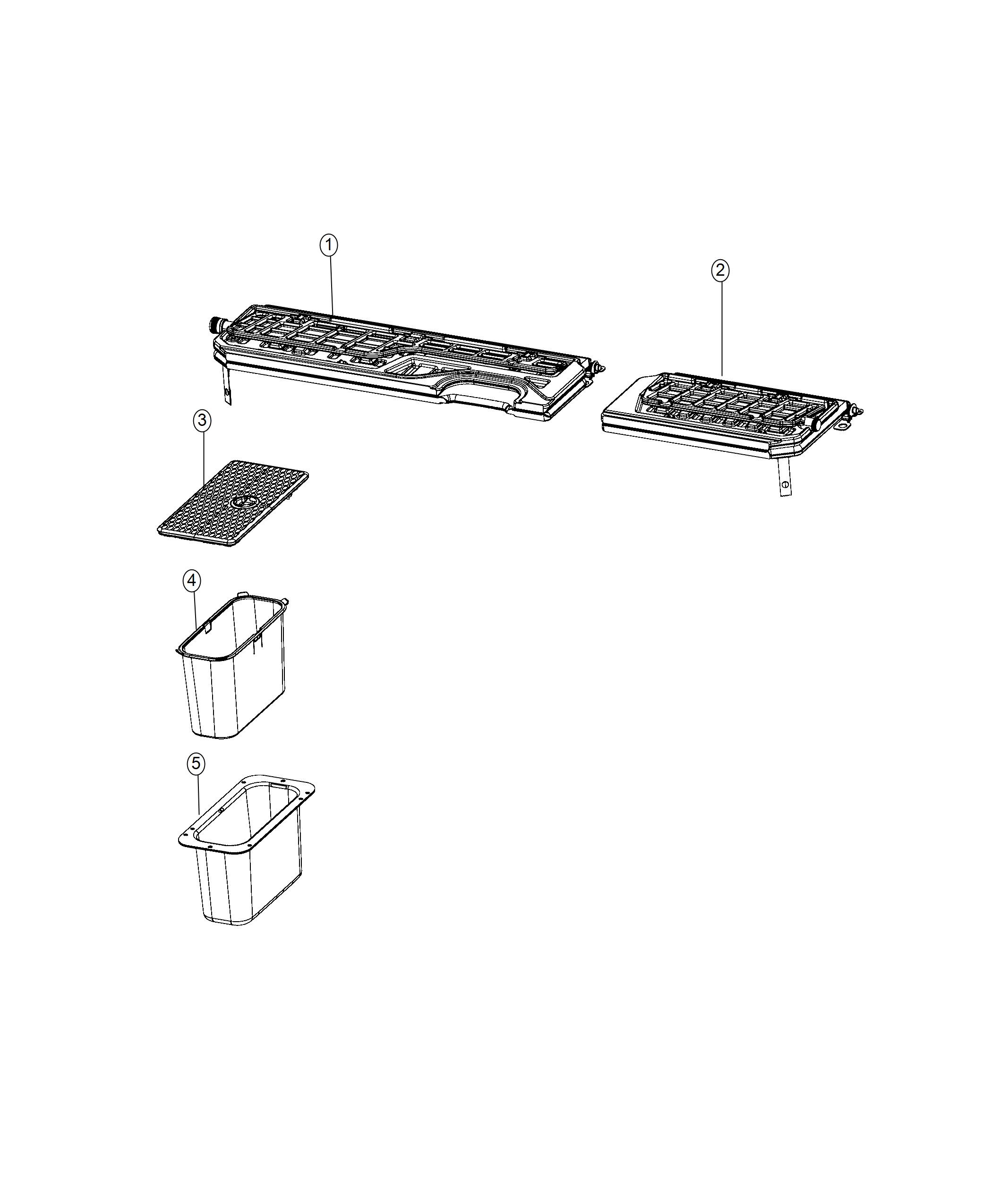Diagram Floor Cargo Storage. for your Ram 3500  