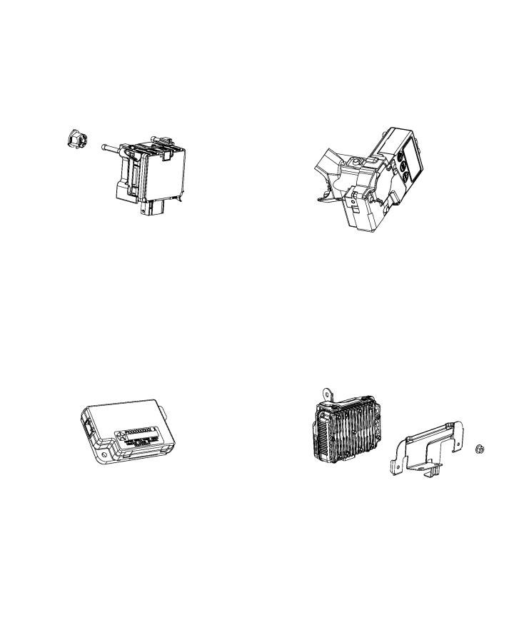 Modules, Instrument Panel And Overhead. Diagram