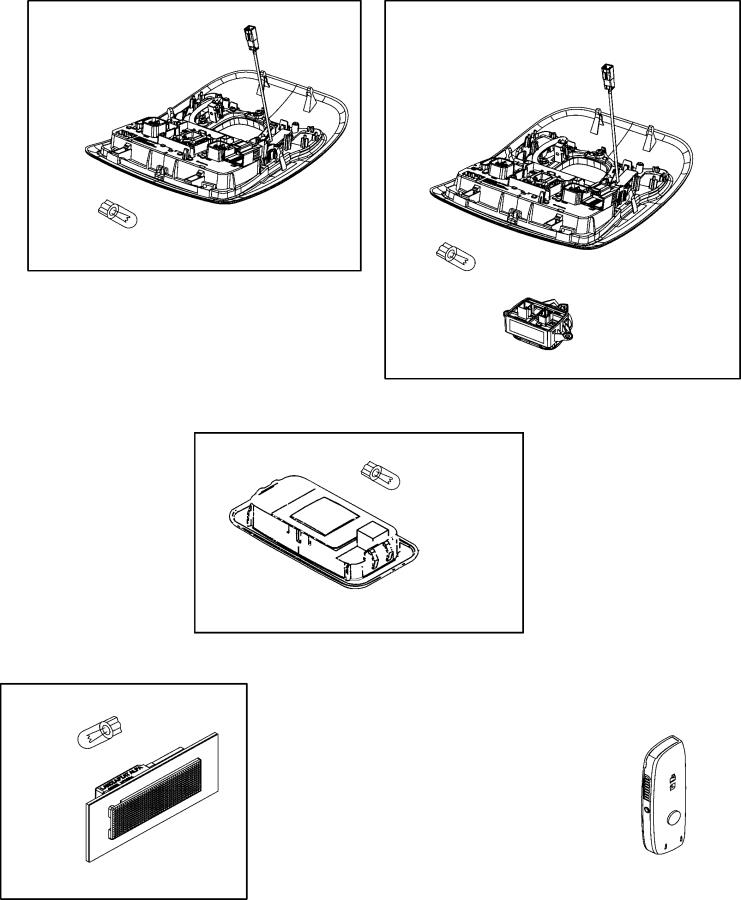 Diagram Lamps, Interior. for your Jeep