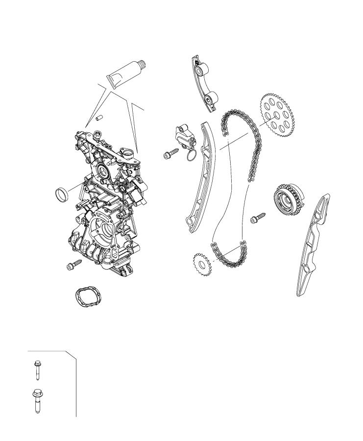 Diagram Timing System 1.3L Turbocharged. for your 2003 Chrysler 300  M 