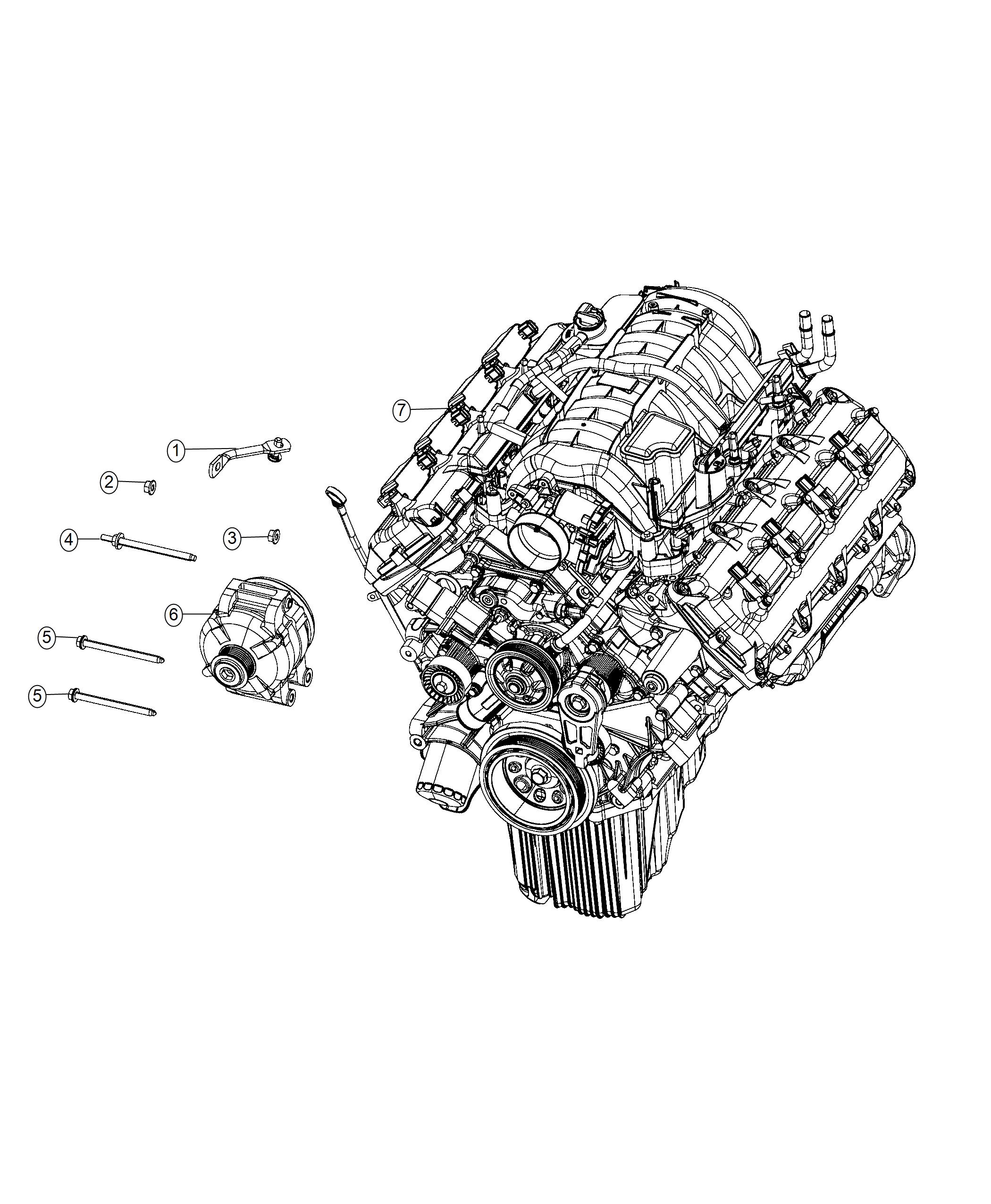 Diagram Parts, Generator/Alternator and Related. for your Dodge