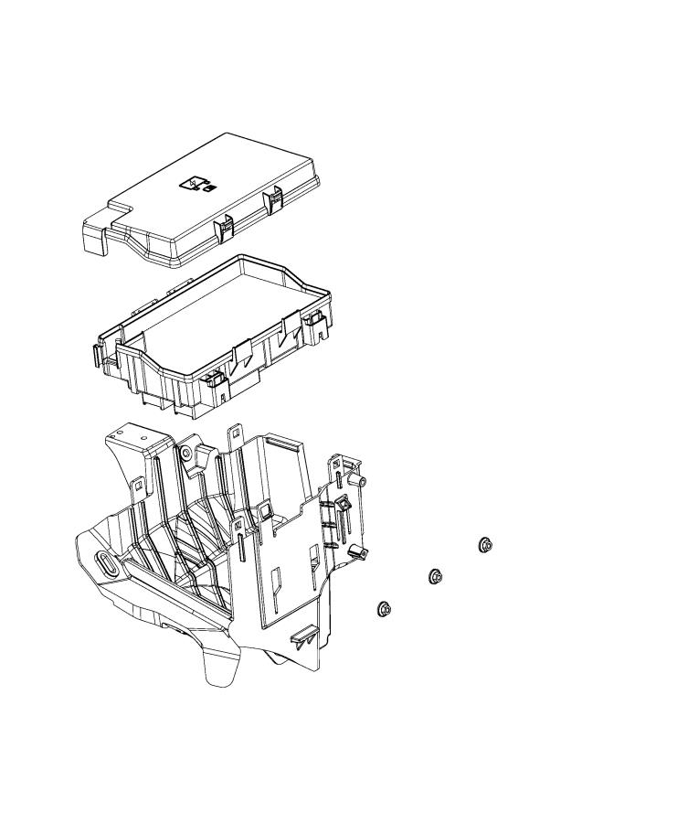 Diagram Center, Intelligent Power Distribution. for your 2004 Dodge Durango   