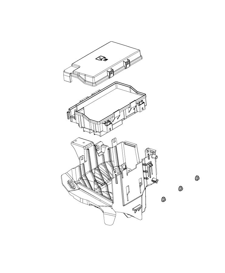 Diagram Module, Intelligent Power Distribution. for your 2006 Dodge Durango   