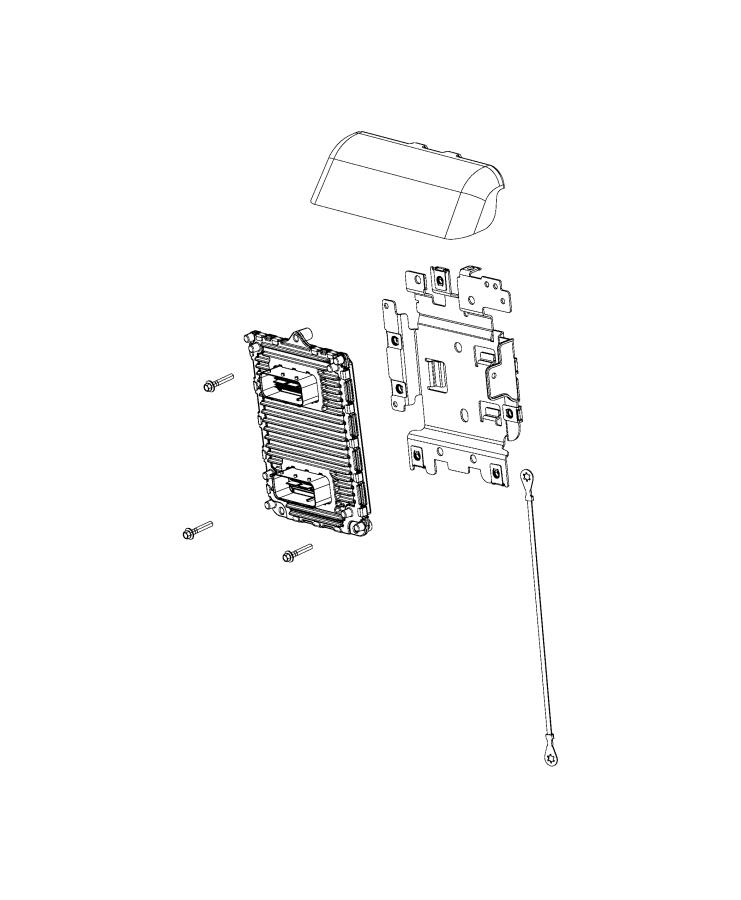 Diagram Module, Powertrain Control. for your 2003 Chrysler 300  M 