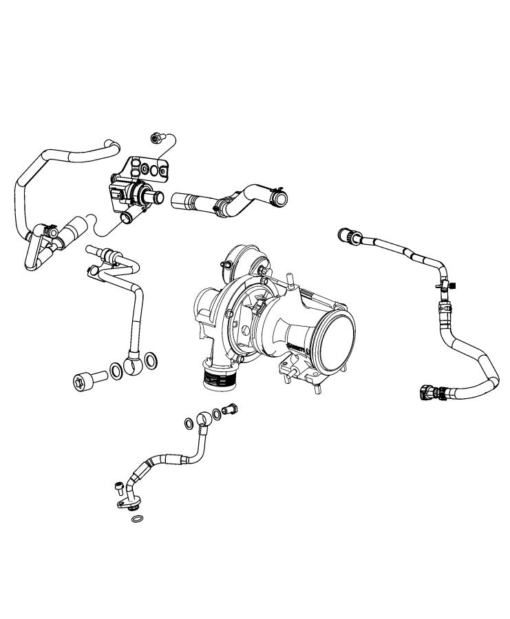 Diagram Turbo Charger Cooling. for your Fiat 500  