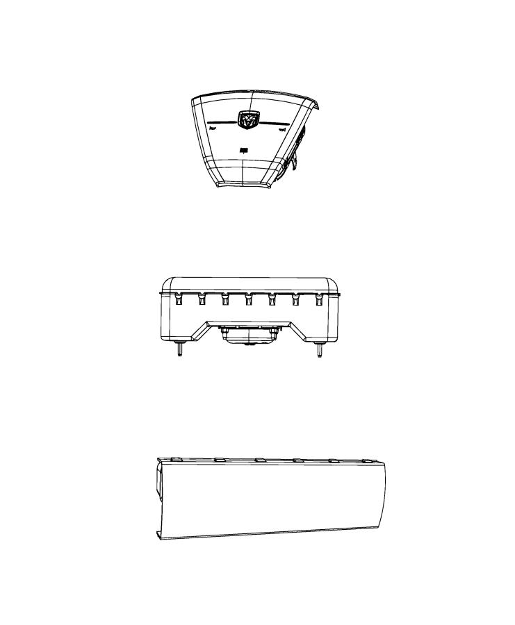 Diagram Air Bags, Front. for your 2004 Chrysler 300  M 