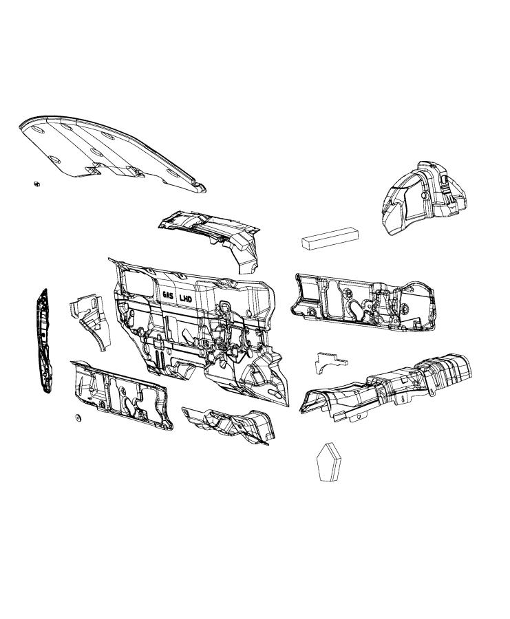 Diagram Silencers. for your 2019 Dodge Journey 3.6L V6 GT 