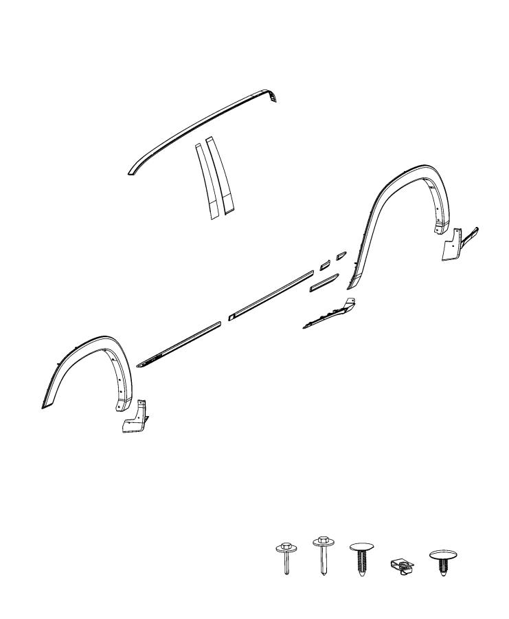 Diagram Exterior Ornamentation. for your Ram 3500  