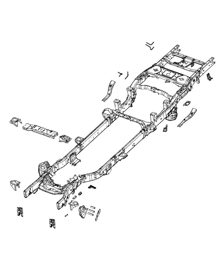 Diagram Frame, Complete. for your Ram 3500  