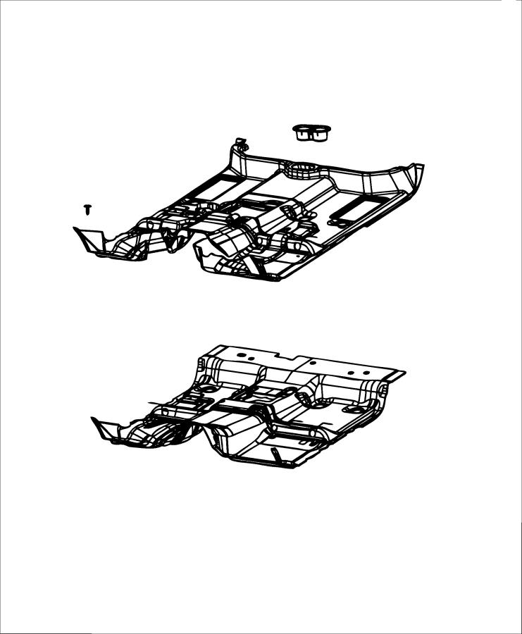 Diagram Carpet, Complete. for your Chrysler 300  M