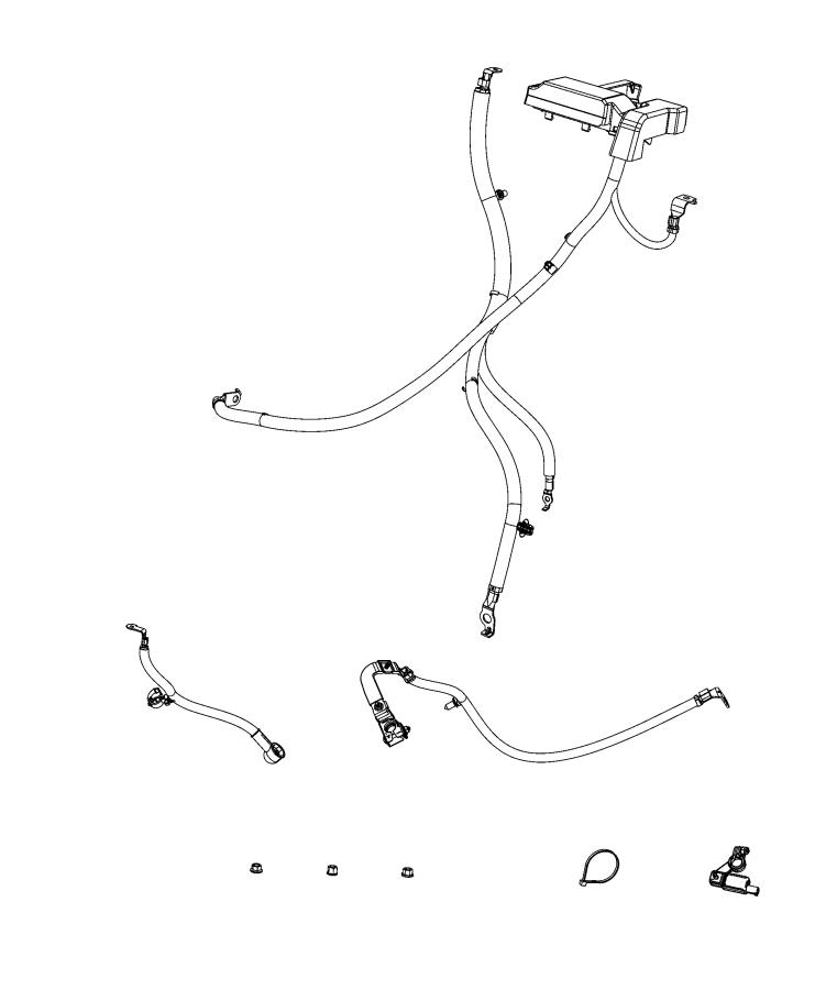 Wiring, Battery. Diagram