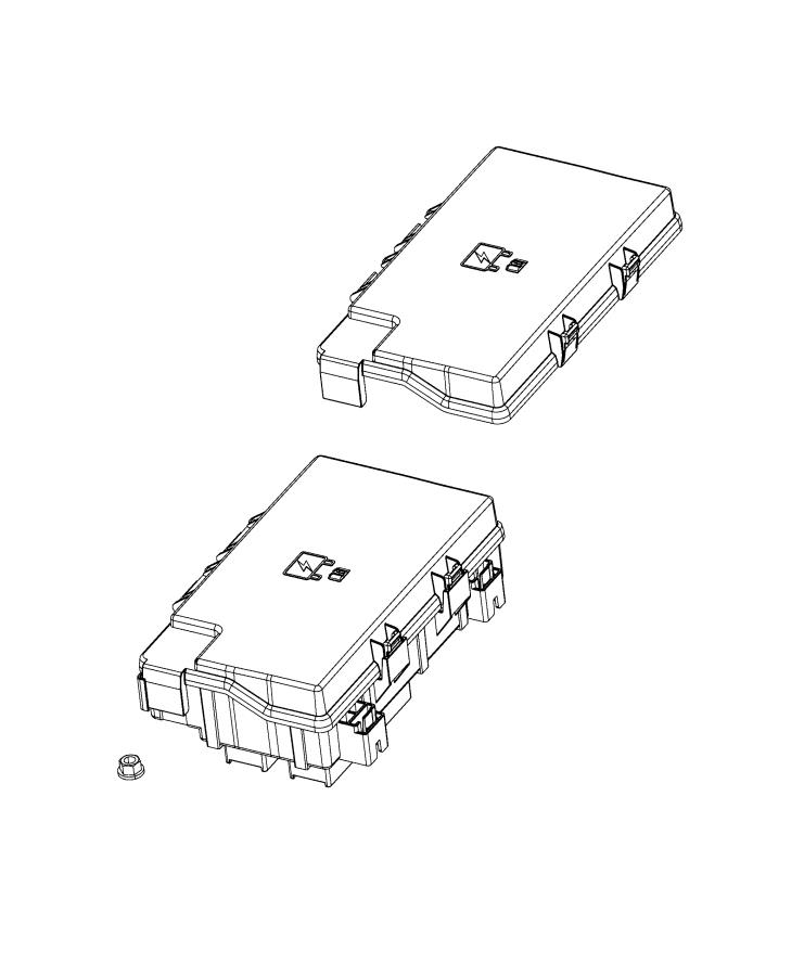 Center, Power Distribution. Diagram