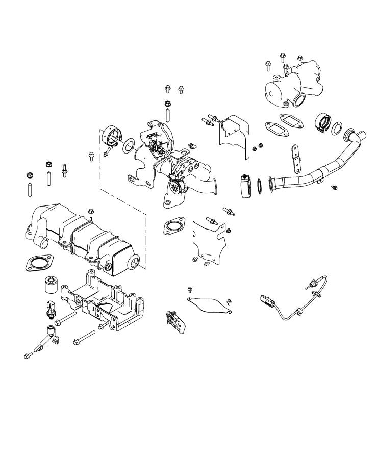 Diagram EGR System. for your 1999 Chrysler 300  M 