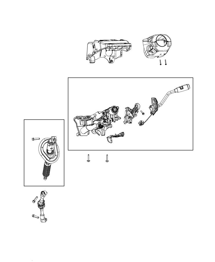 Diagram Steering Column. for your Chrysler 300  M