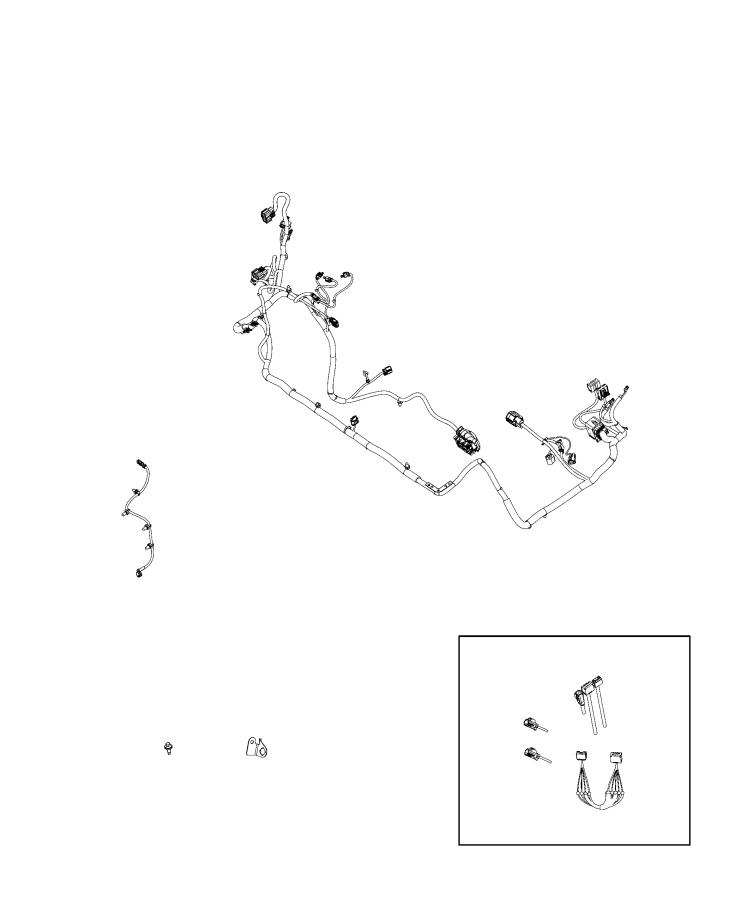 Diagram Wiring, Front End. for your 2006 Ram 1500   