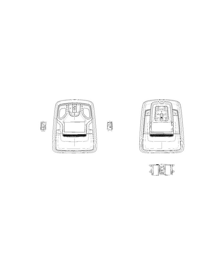 Diagram Switches, Console. for your 2024 Ram 1500   