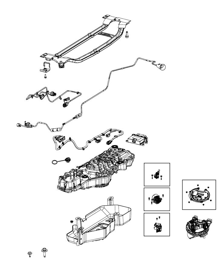 Diagram Diesel Exhaust Fluid System. for your Jeep