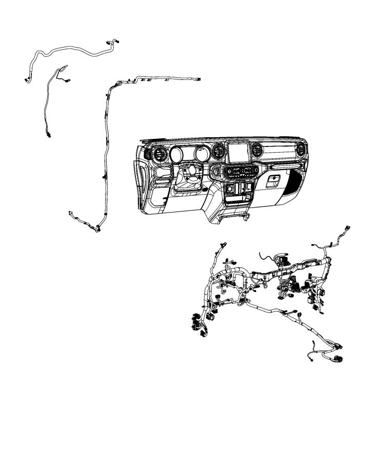 Diagram Wiring, Instrument Panel. for your 2018 Ram 5500   