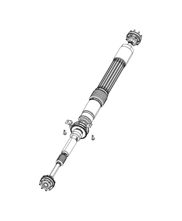 Drive Shaft, Rear. Diagram