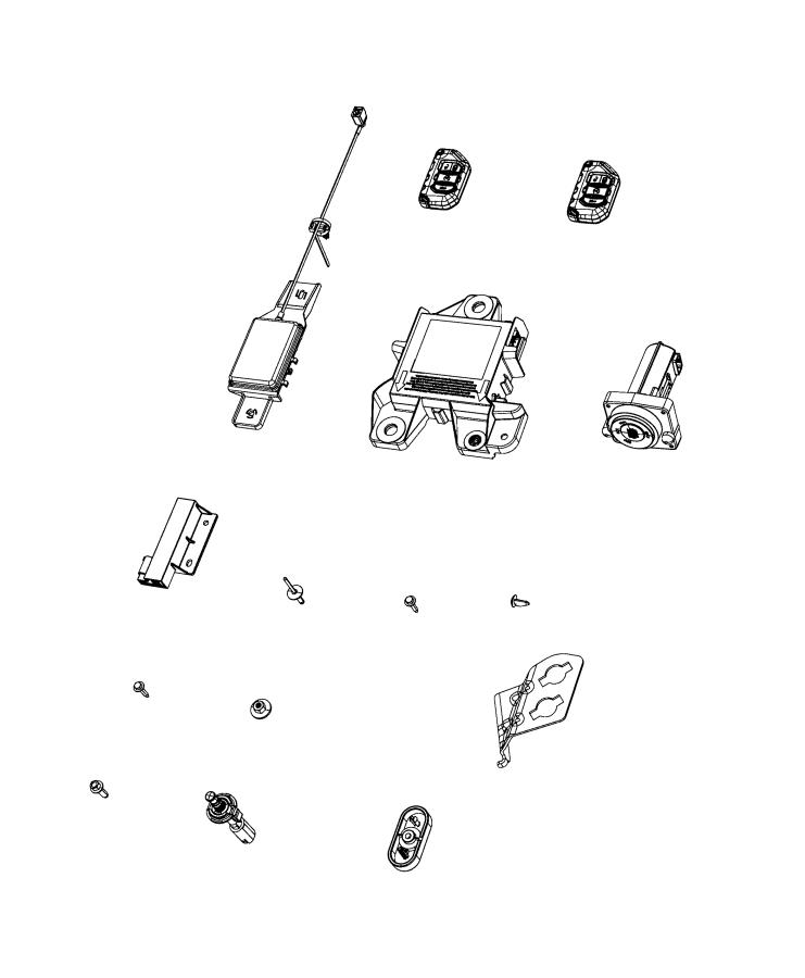 Diagram Remote Start. for your Jeep Gladiator  