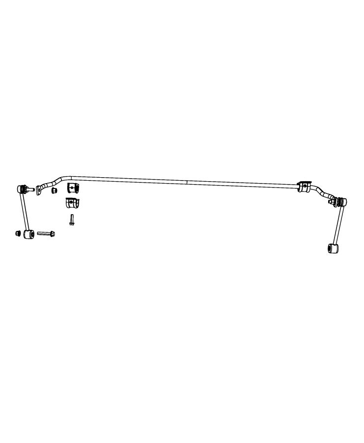 Diagram Stabilizer Bar, Rear. for your 2003 Chrysler 300  M 