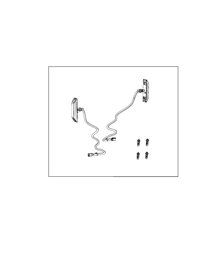 Light Kit, Cargo. Diagram