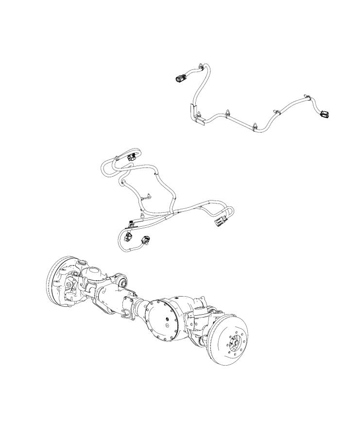 Diagram Wiring, Chassis and Underbody. for your Ram 2500  