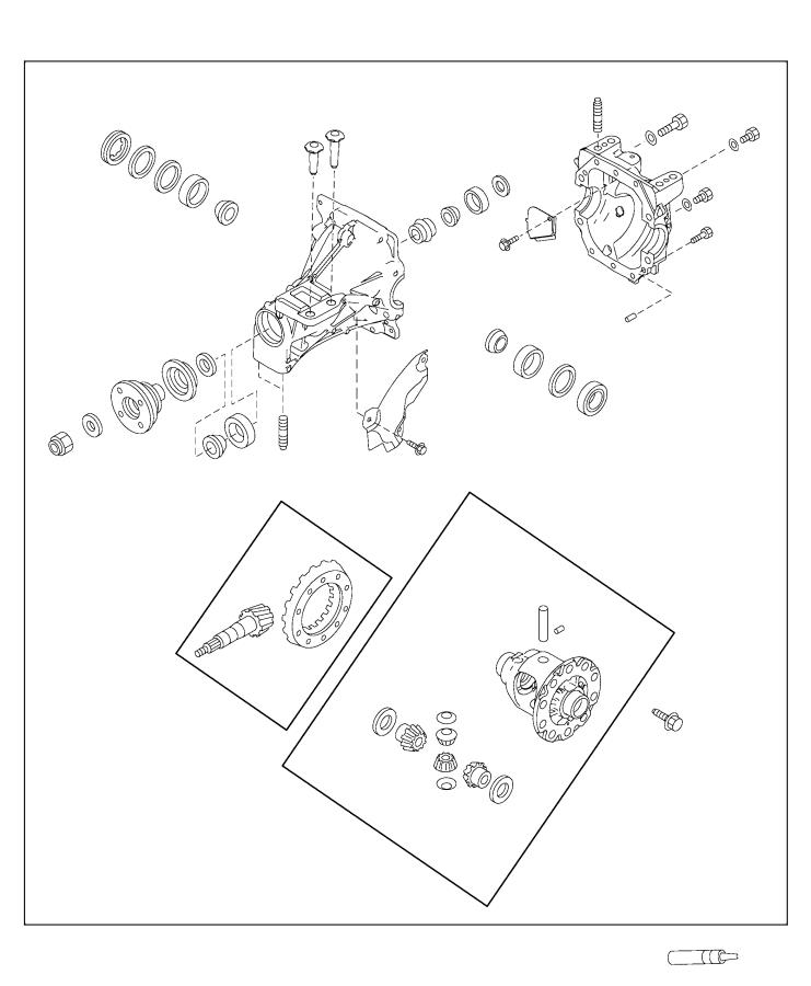 Diagram Internal Components. for your 2020 Fiat 124 Spider   