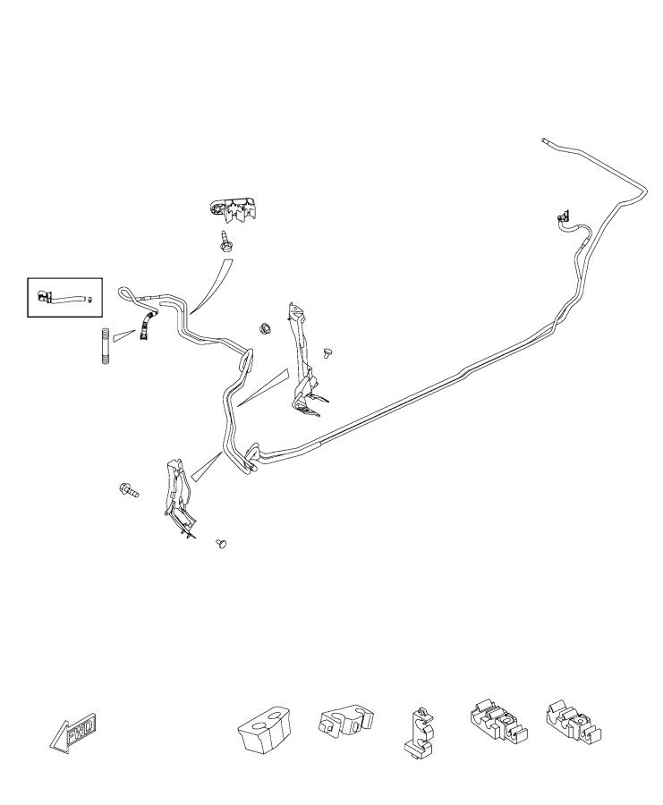 Diagram Fuel Lines. for your 2020 Fiat 124 Spider   