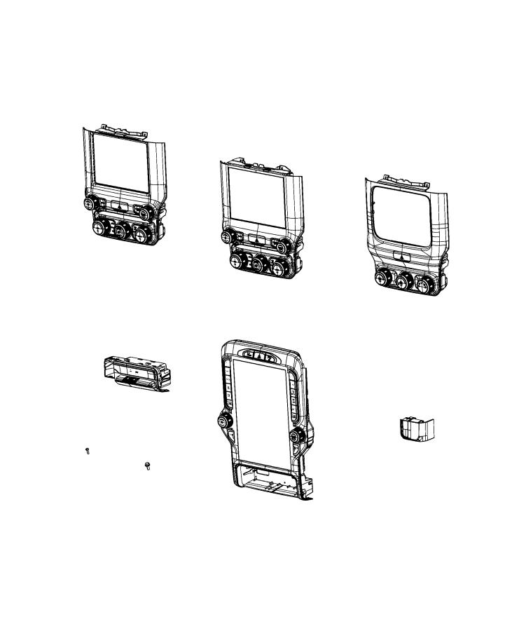 Display, Center Stack. Diagram