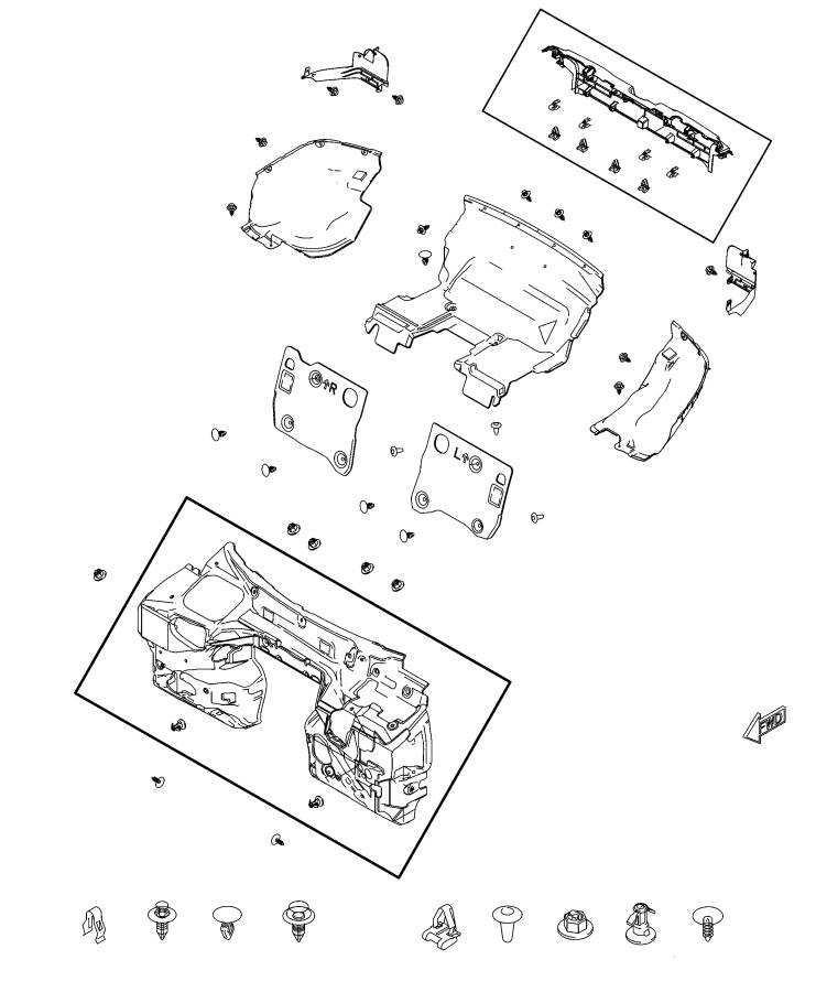 Diagram Silencers. for your 2004 Chrysler 300  M 