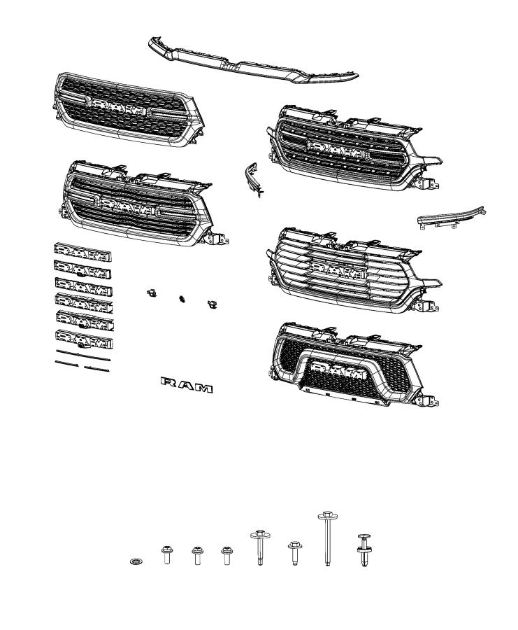 Grilles. Diagram