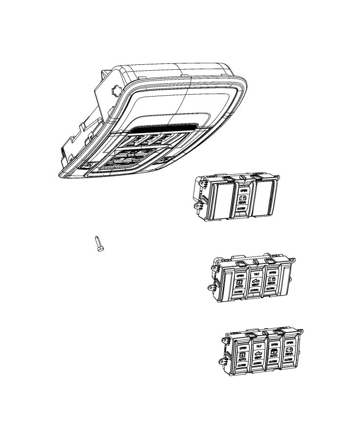 Overhead Console. Diagram