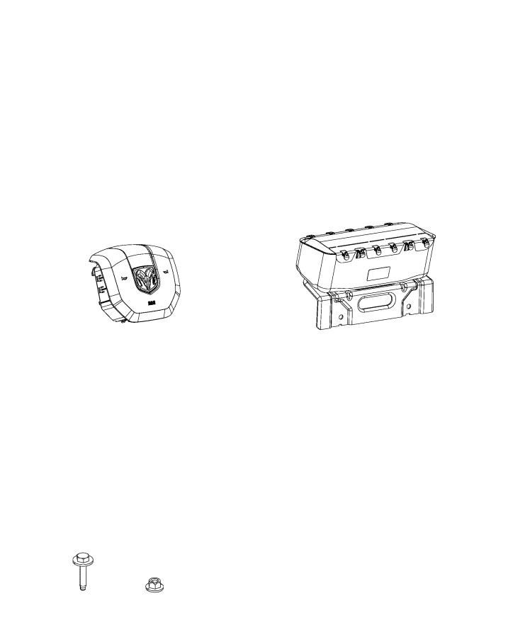 Air Bags, Front. Diagram