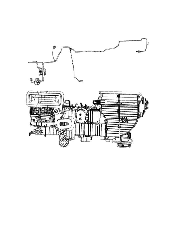 Diagram Wiring, Air Conditioning And Heater. for your Chrysler 300  M