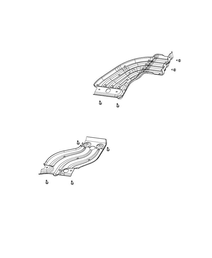 Underbody Shields and Plates. Diagram