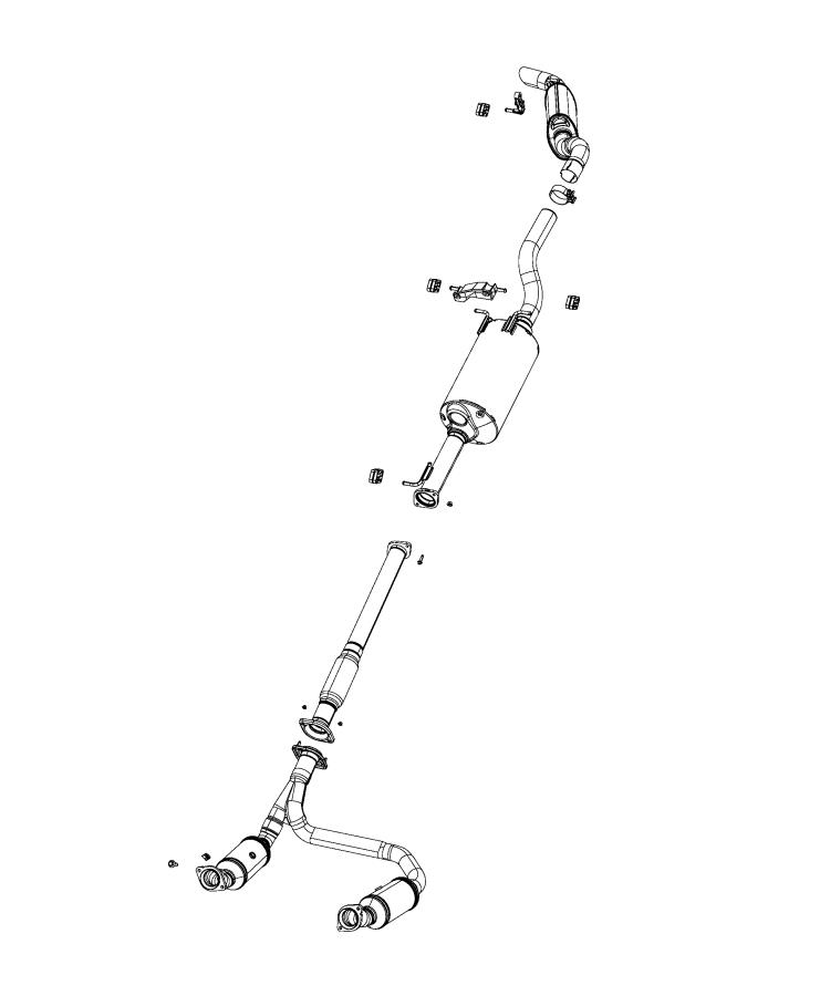 Exhaust System. Diagram