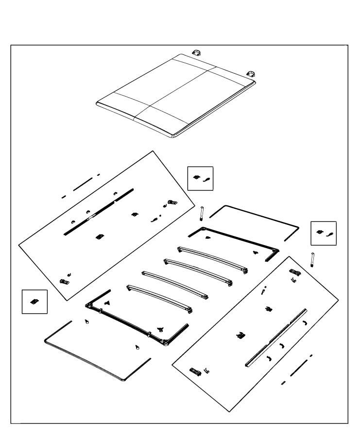 Tonneau Cover. Diagram