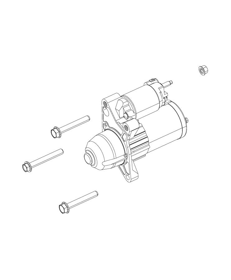 Diagram Starter and Related Parts. for your 2001 Dodge Grand Caravan   