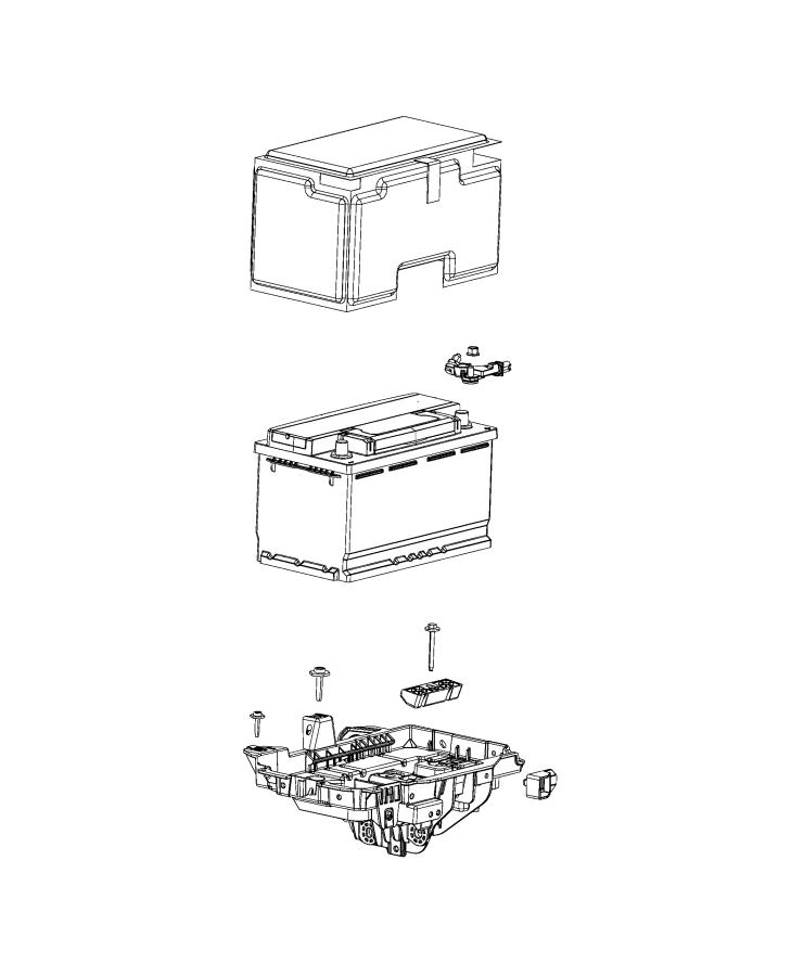 Diagram Battery. for your Chrysler 300  M