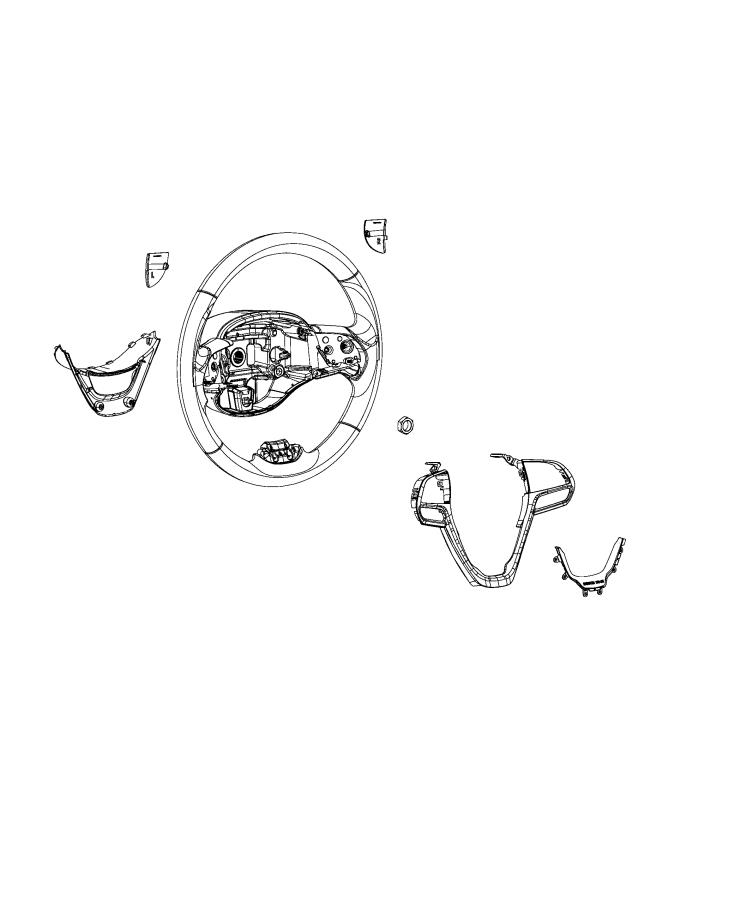 Steering Wheel Assembly. Diagram